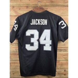 1987 Bo Jackson LA Raiders Mitchell‎ Ness Jersey Size 2XL 56 STITCHED Throwback